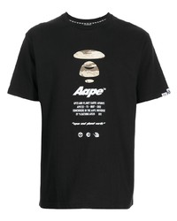 AAPE BY A BATHING APE Aape By A Bathing Ape Logo Print Cotton T Shirt