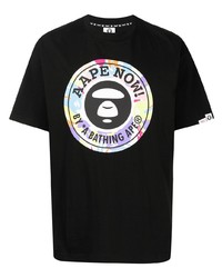 AAPE BY A BATHING APE Aape By A Bathing Ape Logo Print Shortsleeved T Shirt
