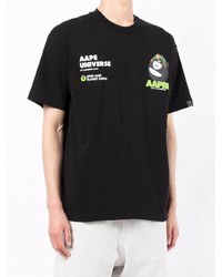 AAPE BY A BATHING APE Aape By A Bathing Ape Logo Print T Shirt