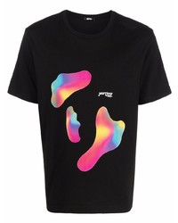 MSFTSrep Abstract Logo Print T Shirt