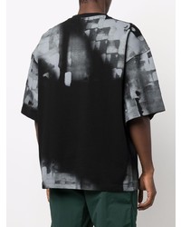 A-Cold-Wall* Abstract Pattern Logo Print T Shirt