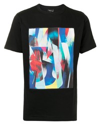 agnès b. Abstract Print Cotton T Shirt