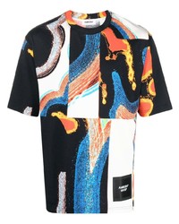 Ambush Abstract Print Cotton T Shirt