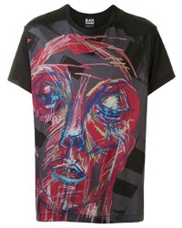 Yohji Yamamoto Abstract Print T Shirt
