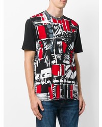 Versace Abstract Printed T Shirt