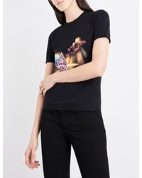 Givenchy Abstract Sky Print Cotton T Shirt