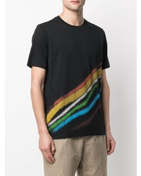 Paul Smith Abstracts Stripe Print T Shirt