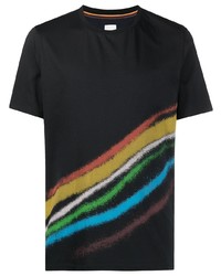 Paul Smith Abstracts Stripe Print T Shirt