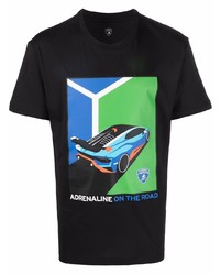 Automobili Lamborghini Adrenaline On The Road T Shirt