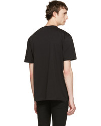 McQ Alexander Ueen Black Graphic T Shirt