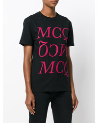 MCQ Alexander Ueen Logo Print T Shirt