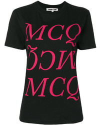 MCQ Alexander Ueen Logo Print T Shirt