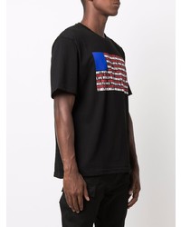 Buscemi American Flag Print T Shirt