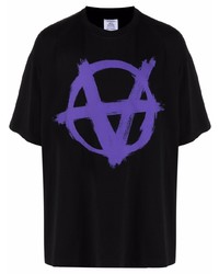 Vetements Anarchy Graphic Print T Shirt