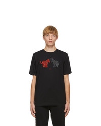 Ps By Paul Smith And Devil Zebras T Shirt