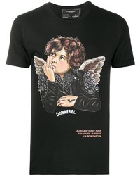 DOMREBEL Angel Print T Shirt