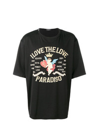 Dolce & Gabbana Angel Stamped T Shirt