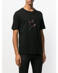 Saint Laurent Animal Print T Shirt