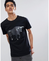 D-struct Animal Print T Shirt