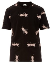 Paul Smith Ant Print Cotton Jersey T Shirt