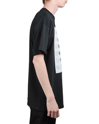 Raf Simons Any Way Out Print Cotton Jersey T Shirt