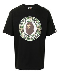 A Bathing Ape Ape Head Print T Shirt