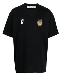 Off-White Apple Print Arrow T Shirt