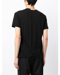 Yohji Yamamoto Asymmetric Panelled Cotton T Shirt