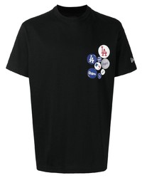 New Era Cap Badge Print Short Sleeve T Shirt