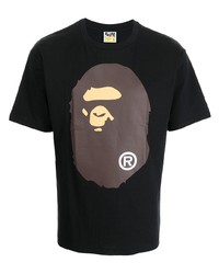 A Bathing Ape Bape Print Cotton T Shirt