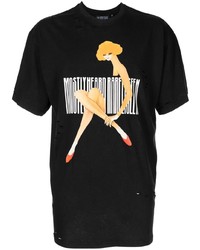 Mostly Heard Rarely Seen Barcode Graphic Print T Shirt