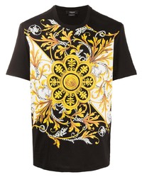 Versace Barocco Acanthus Print T Shirt