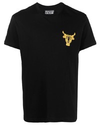 VERSACE JEANS COUTURE Barocco Print Short Sleeved T Shirt