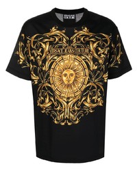 VERSACE JEANS COUTURE Barocco Sun Print T Shirt