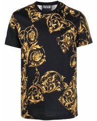 VERSACE JEANS COUTURE Baroque Pattern Print T Shirt