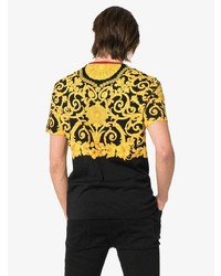 Versace Baroque Print Cotton T Shirt