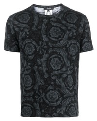 Versace Baroque Print Cotton T Shirt