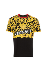 Versace Baroque Print Cotton T Shirt