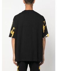 VERSACE JEANS COUTURE Baroque Print Panel T Shirt
