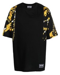 VERSACE JEANS COUTURE Baroque Print Panel T Shirt