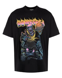 DOMREBEL Basketbones Box Graphic Print T Shirt