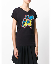 Iceberg Batgirl Print T Shirt