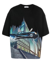 Lanvin Batman Graphic Print T Shirt