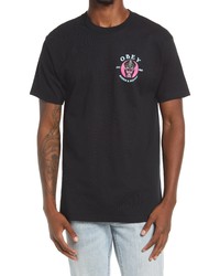Obey Battle Panther Cotton Graphic Tee