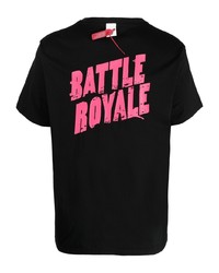 Mostly Heard Rarely Seen 8-Bit Battle Royale Graphic Print Short Sleeved T Shirt