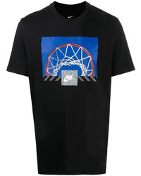 Nike Bball Logo Print T Shirt