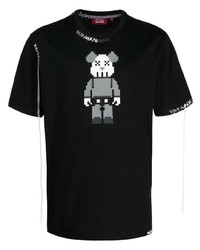 Mostly Heard Rarely Seen 8-Bit Bear Graphic Print T Shirt