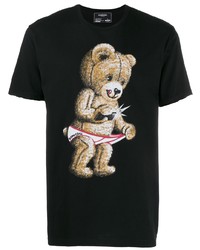 DOMREBEL Bear Print T Shirt
