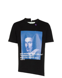 Off-White Bernini Graphic Print Cotton T Shirt