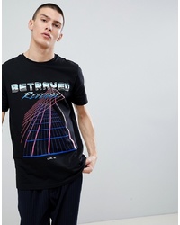 New Look Betrayed T Shirt In Black